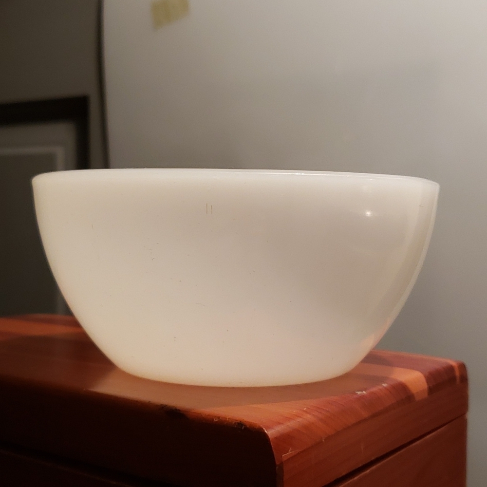 Federal heat proof cereal bowl